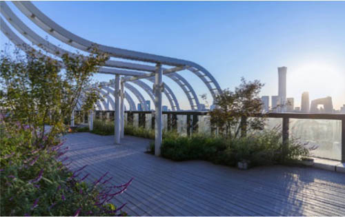 时尚万科中心空中花园